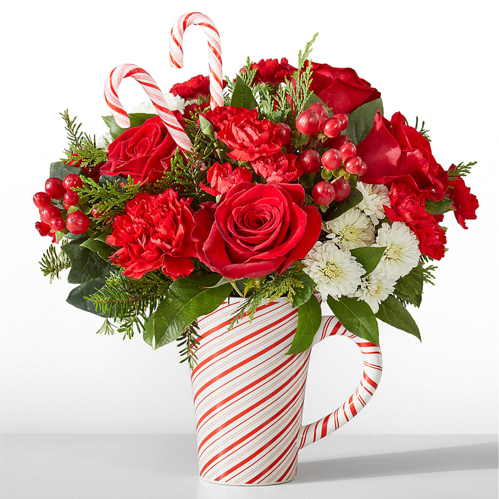 Peppermint Swirl Mug – East End Flowers And Gifts Inc, Hensley AR