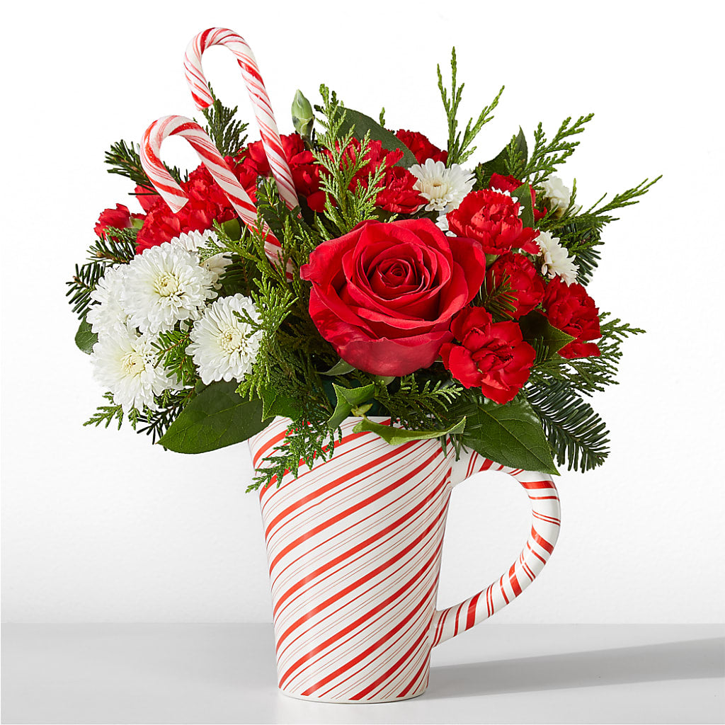 Peppermint Swirl Mug – East End Flowers And Gifts Inc, Hensley AR