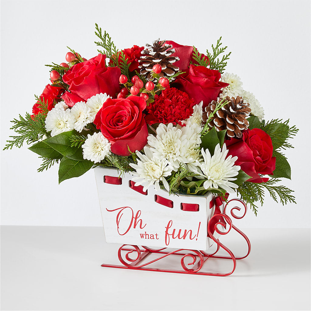 Sleigh Bells Bouquet – East End Flowers And Gifts Inc, Hensley AR