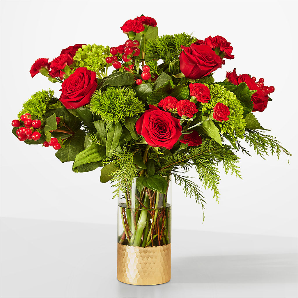 Plaid Throw Bouquet – East End Flowers And Gifts Inc, Hensley AR