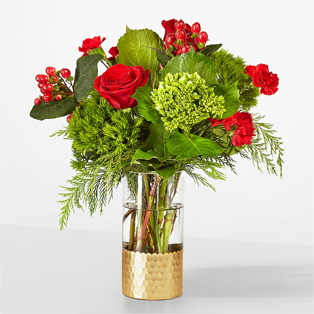 Plaid Throw Bouquet – East End Flowers And Gifts Inc, Hensley AR