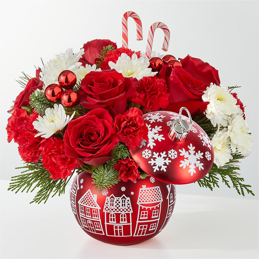 Cheer in the Air Ornament – East End Flowers And Gifts Inc, Hensley AR