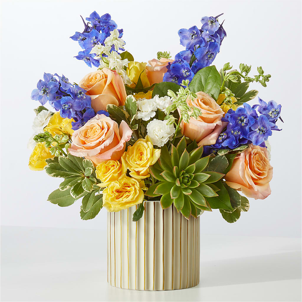 Cobalt Reverie Bouquet – East End Flowers And Gifts Inc, Hensley AR