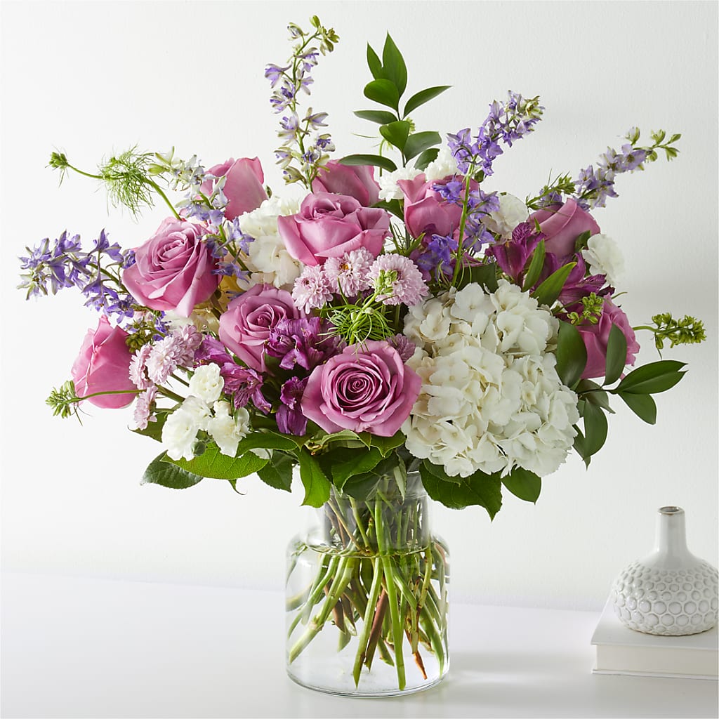 Violet Caress Bouquet – East End Flowers And Gifts Inc, Hensley AR