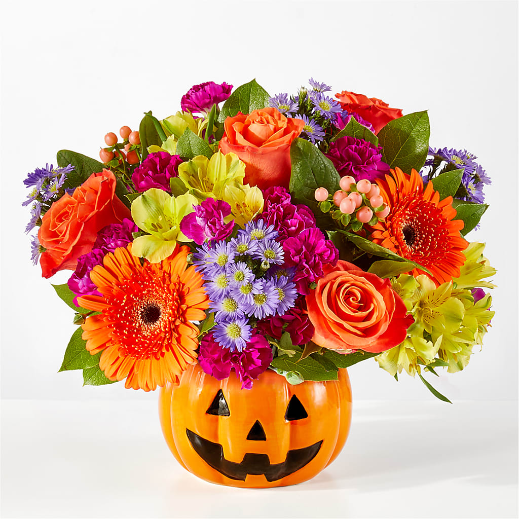 Tricks & Treats Pumpkin – East End Flowers And Gifts Inc, Hensley AR