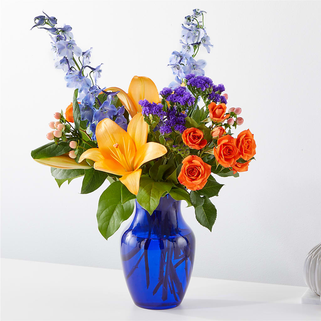 Radiant Citrus Bouquet – East End Flowers And Gifts Inc, Hensley AR
