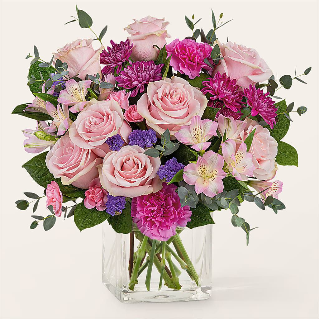 Rosy Radiance Bouquet – East End Flowers And Gifts Inc, Hensley AR