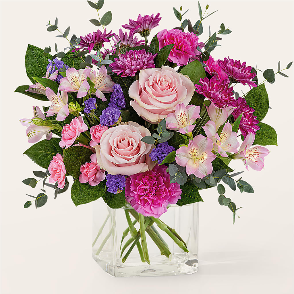 Rosy Radiance Bouquet – East End Flowers And Gifts Inc, Hensley AR