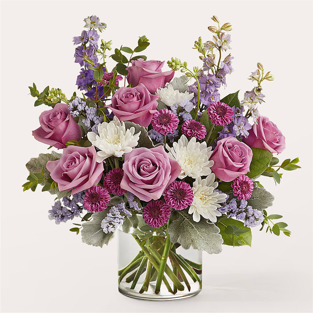 Violet Frost Bouquet – East End Flowers And Gifts Inc, Hensley AR
