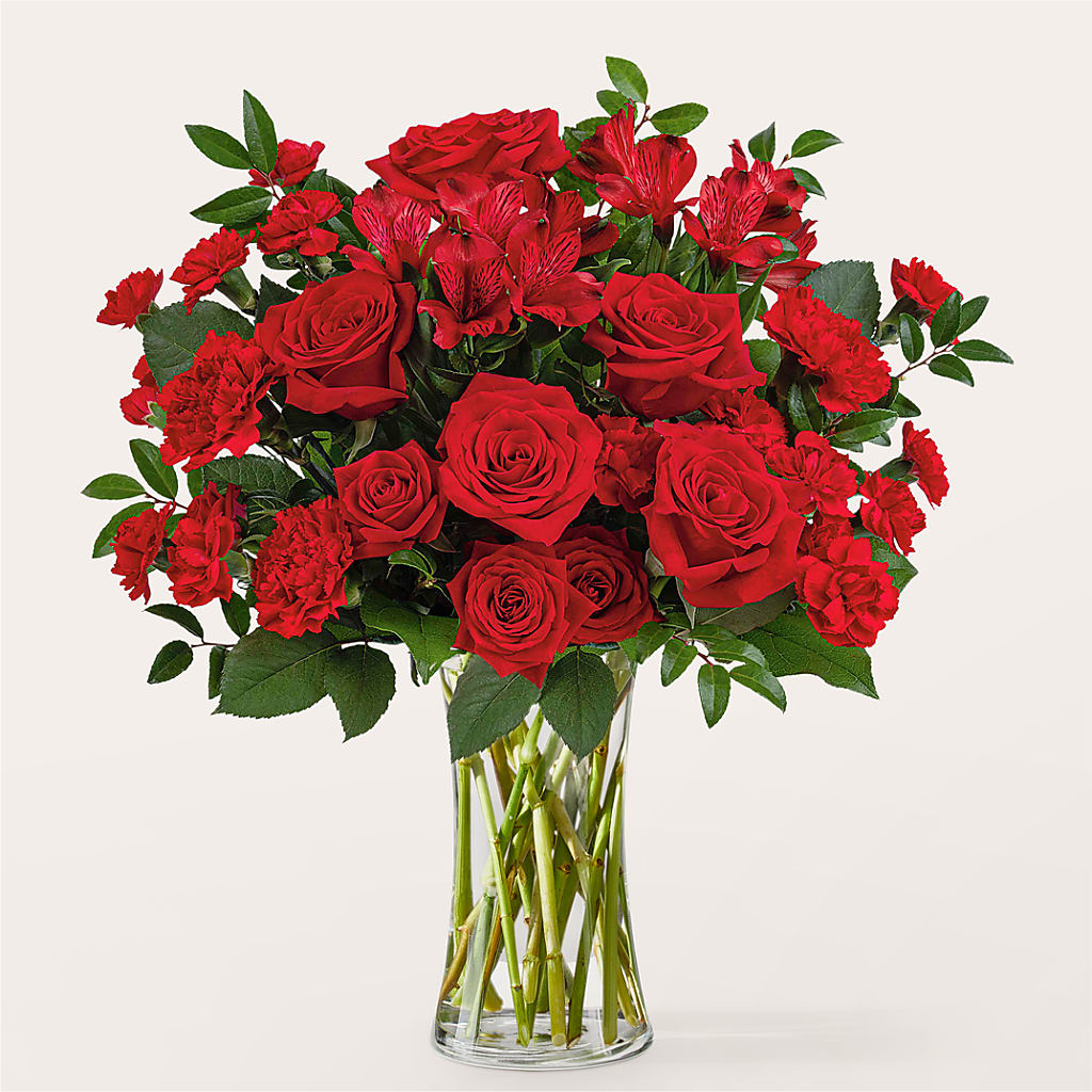 Brilliant Ruby Bouquet – East End Flowers And Gifts Inc, Hensley AR