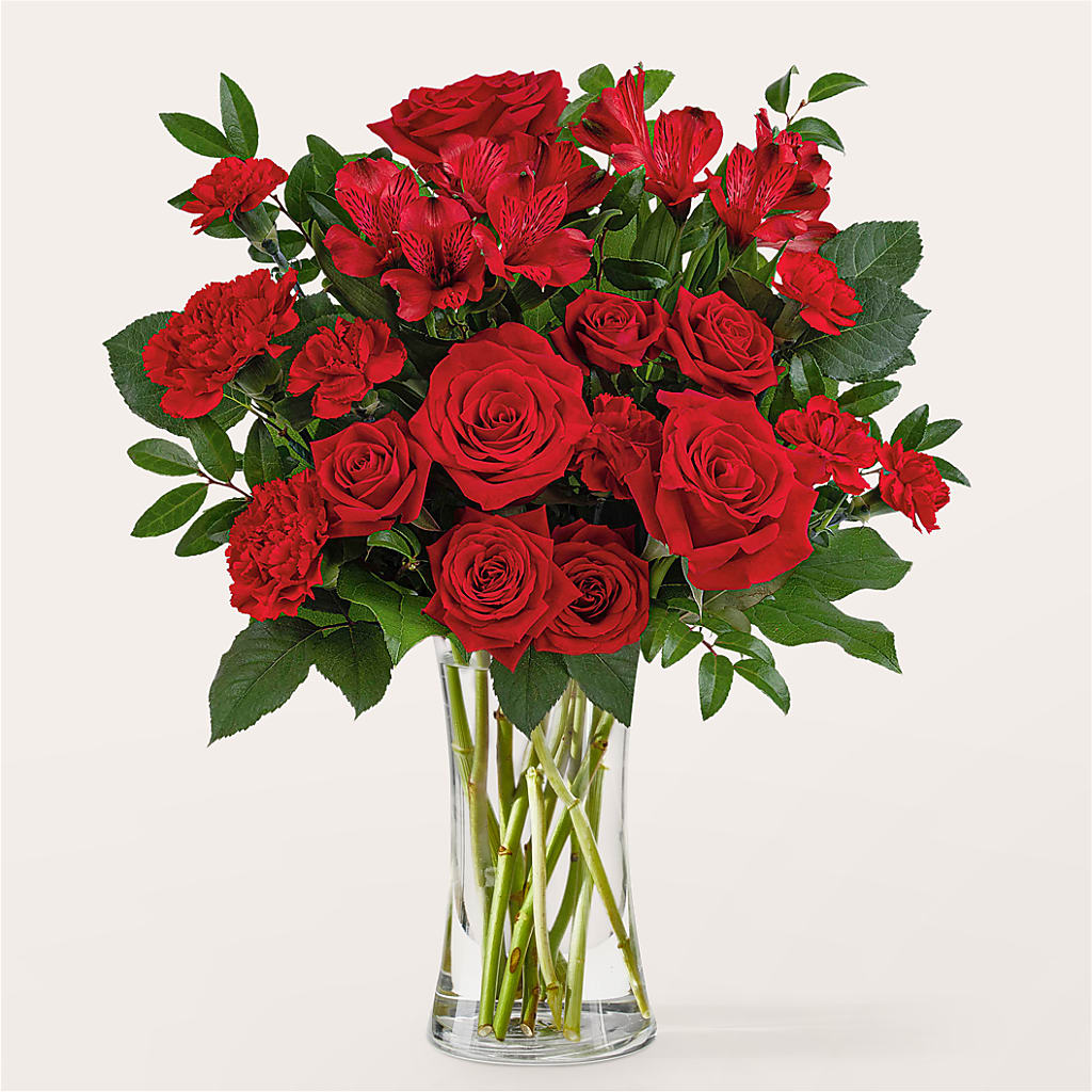 Brilliant Ruby Bouquet – East End Flowers And Gifts Inc, Hensley AR
