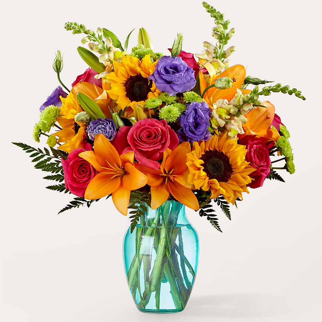 Double Rainbow Bouquet – East End Flowers And Gifts Inc, Hensley AR