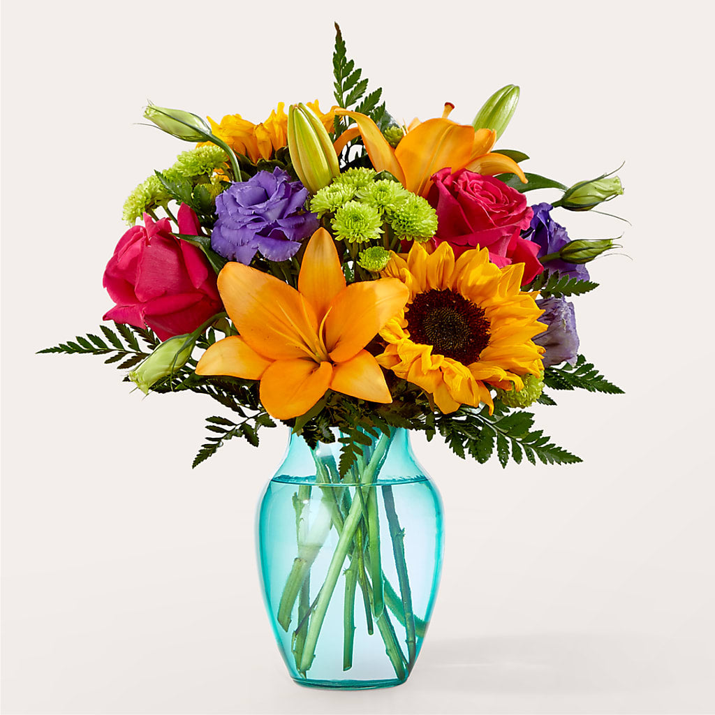 Double Rainbow Bouquet – East End Flowers And Gifts Inc, Hensley AR