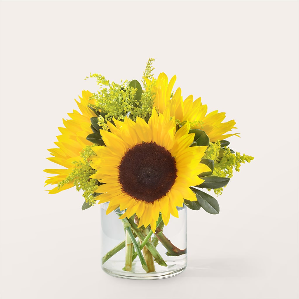 Beaming Sunflower Bouquet – East End Flowers And Gifts Inc, Hensley AR
