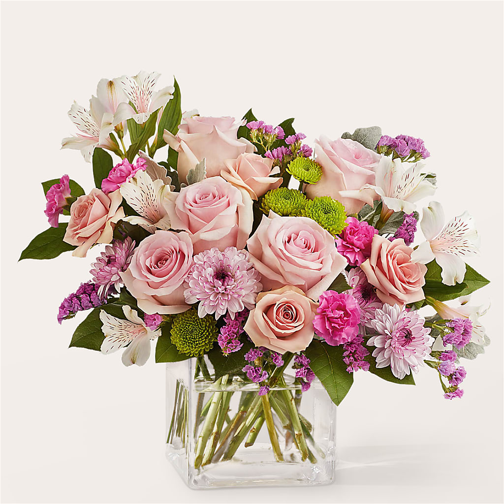 Pink Suede Bouquet – East End Flowers And Gifts Inc, Hensley AR