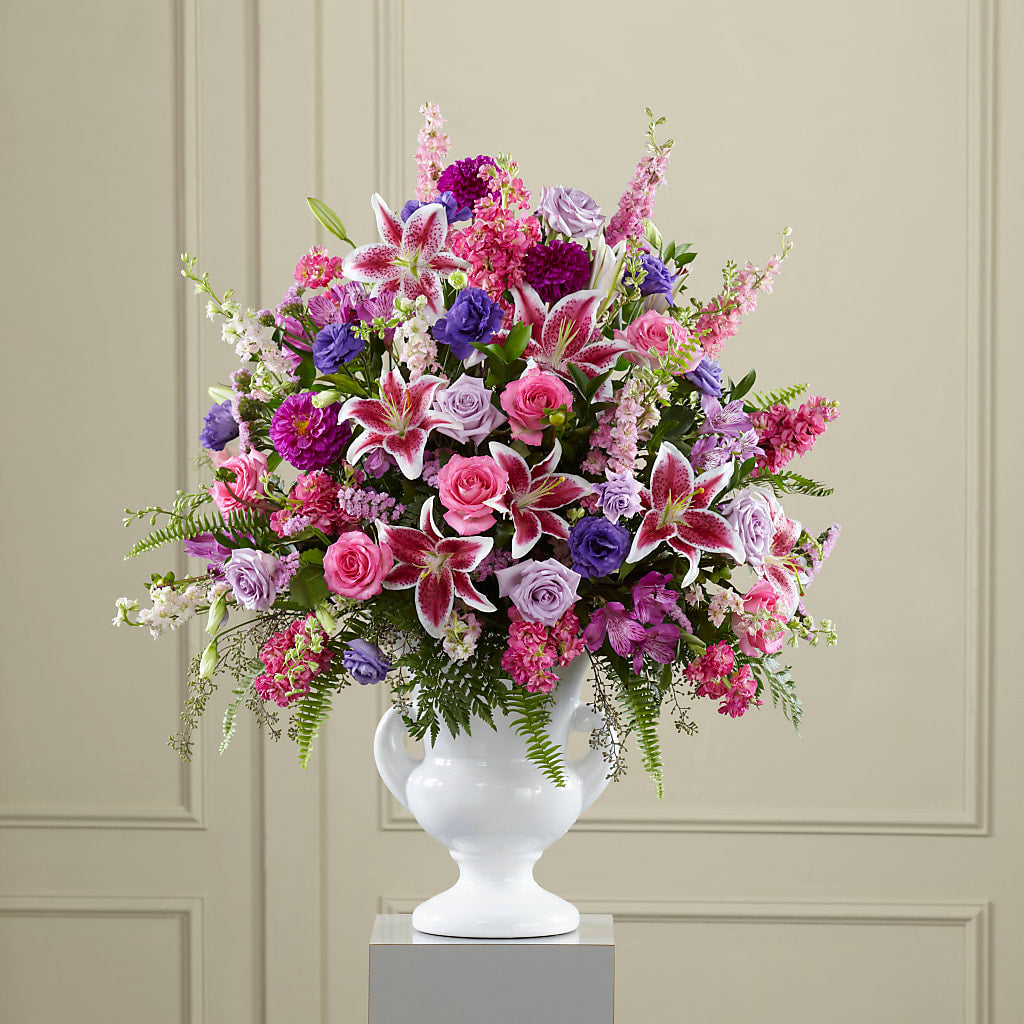 Peaceful Tribute Arrangement – East End Flowers And Gifts Inc, Hensley AR