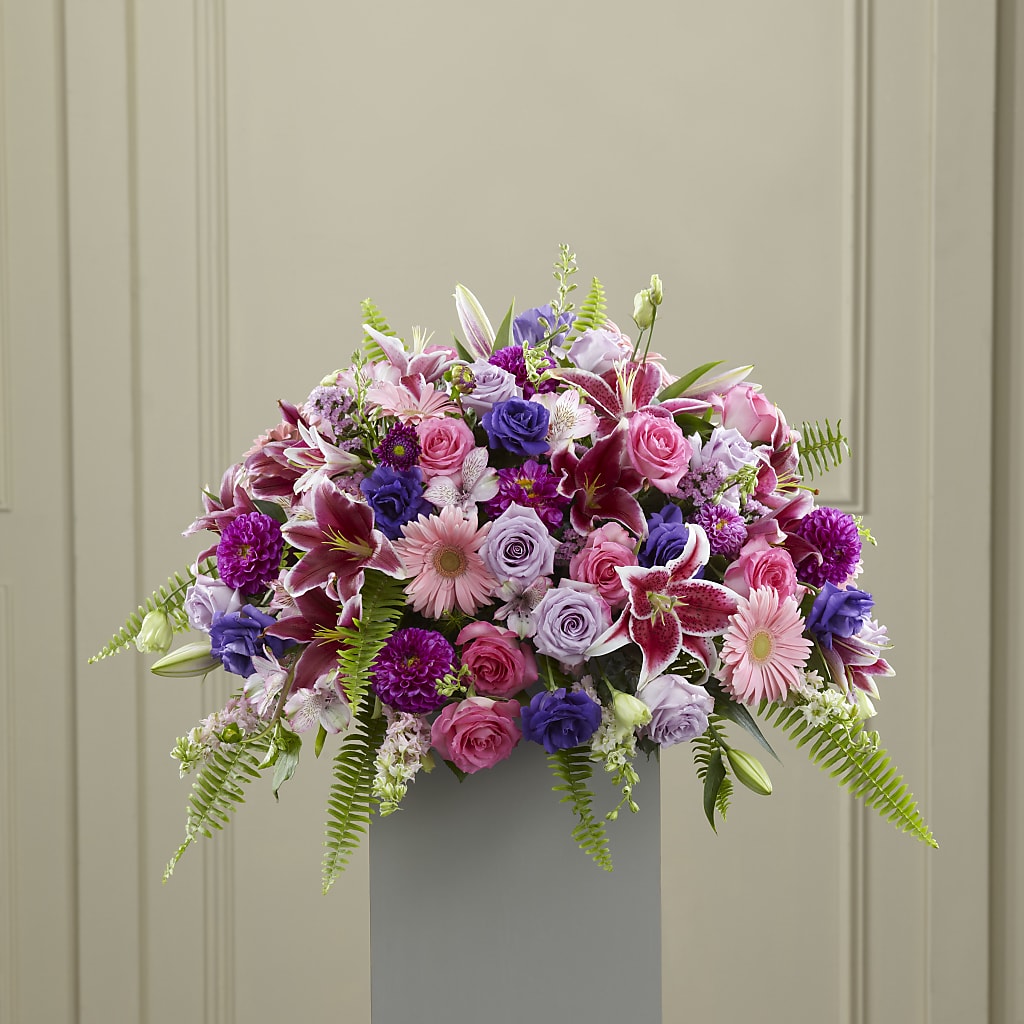 Fare Thee Well Pedestal – East End Flowers And Gifts Inc, Hensley AR