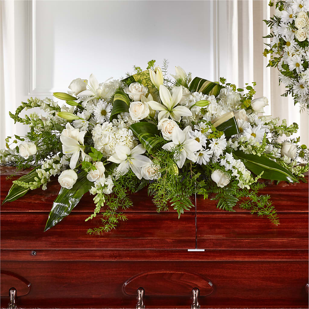 Abundance Casket Spray – East End Flowers And Gifts Inc, Hensley AR