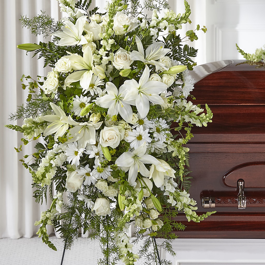 Loving Thoughts Standing Spray – East End Flowers And Gifts Inc, Hensley AR