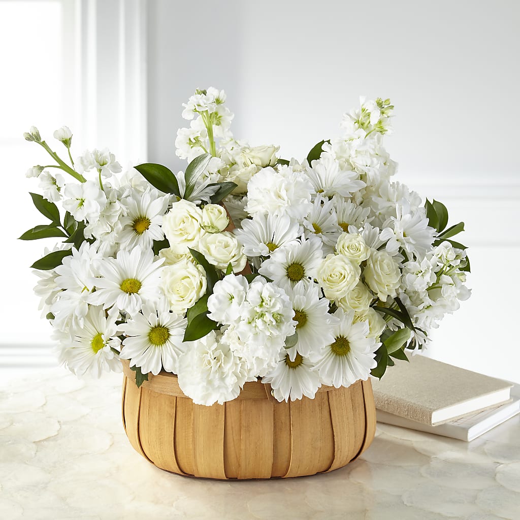 Graceful Garden Basket – East End Flowers And Gifts Inc, Hensley AR
