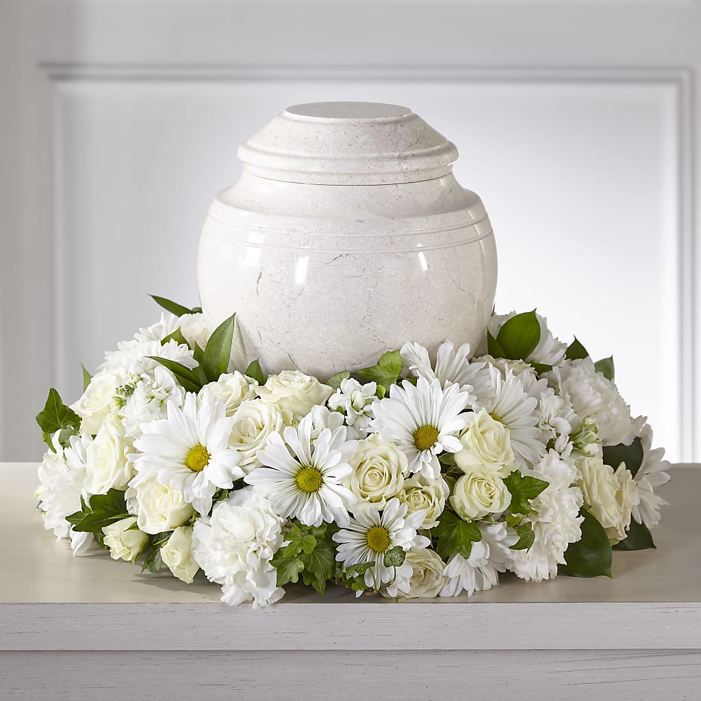 Ivory Gardens Cremation Adornment – East End Flowers And Gifts Inc, Hensley AR