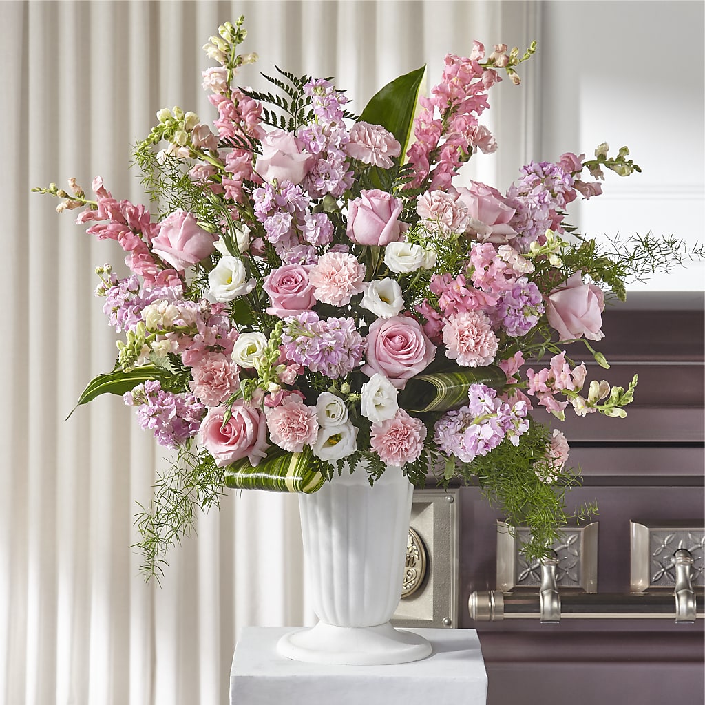 Divine Comfort Arrangement – East End Flowers And Gifts Inc, Hensley AR
