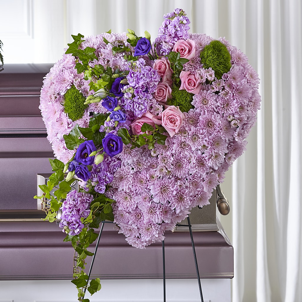 Treasured Love Standing Heart – East End Flowers And Gifts Inc, Hensley AR