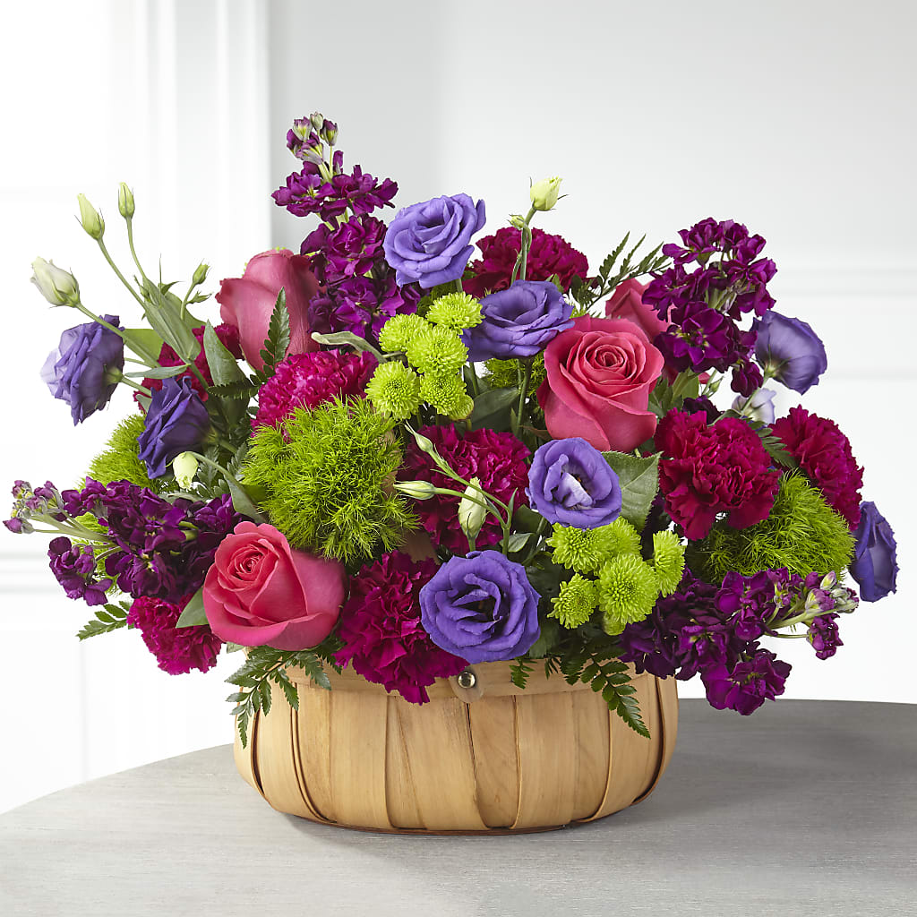 Serene Sanctuary Basket – East End Flowers And Gifts Inc, Hensley AR
