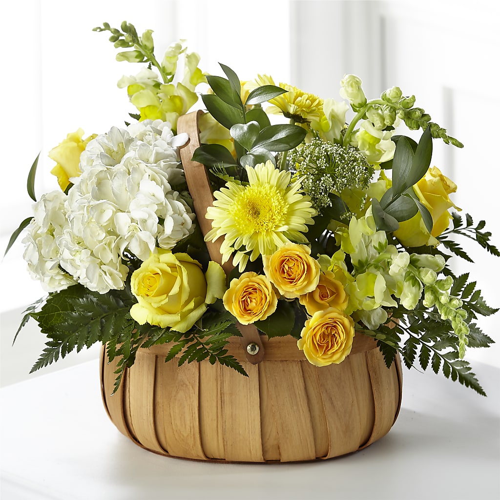 Rustic Remembrance Basket – East End Flowers And Gifts Inc, Hensley AR