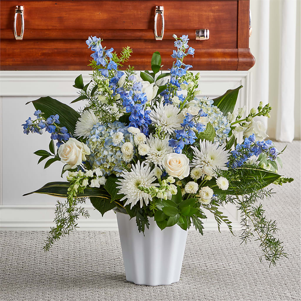 Everlasting Memories Floor Basket – East End Flowers And Gifts Inc, Hensley AR