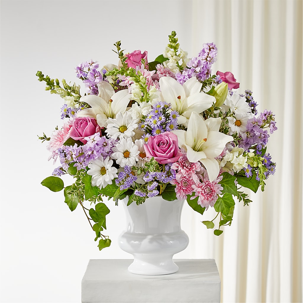Remarkable Life Urn Arrangement – East End Flowers And Gifts Inc, Hensley AR