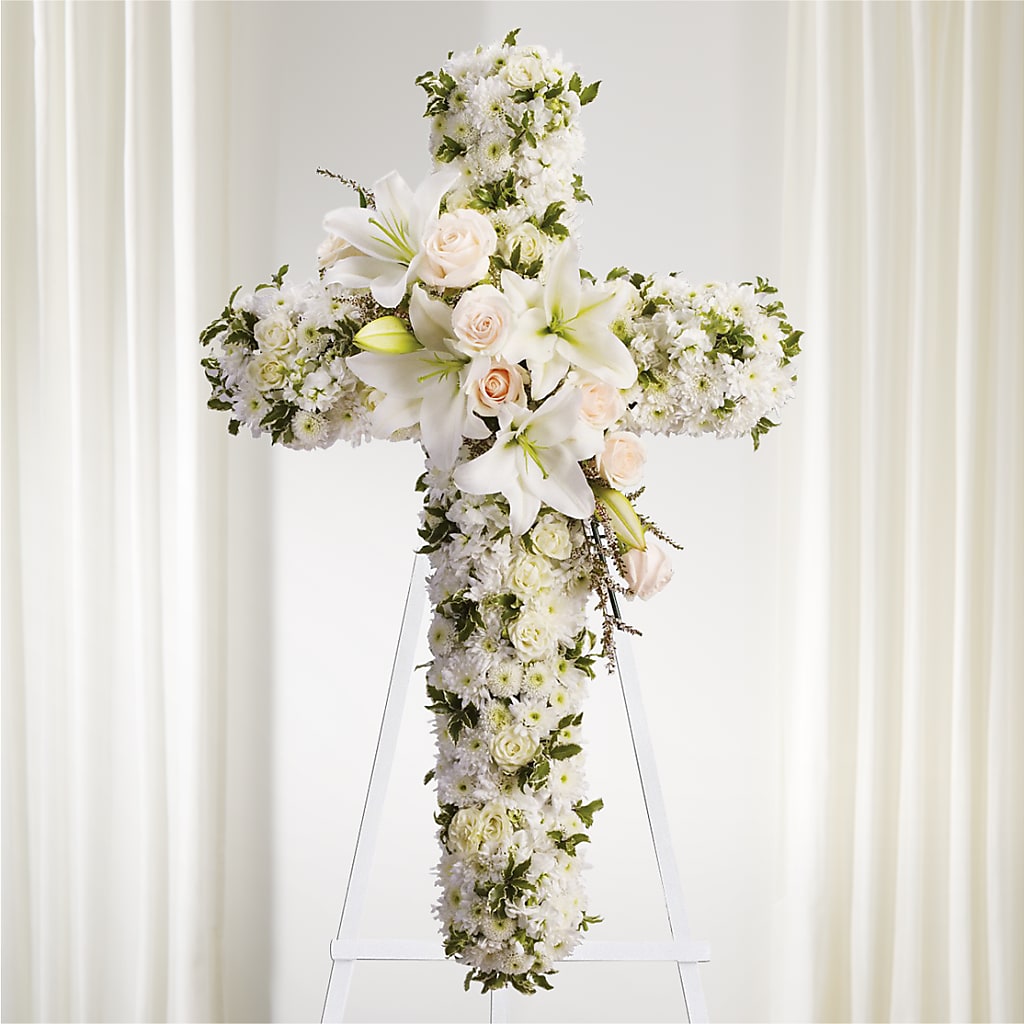 Spiritual Guidance Standing Spray – East End Flowers And Gifts Inc, Hensley AR