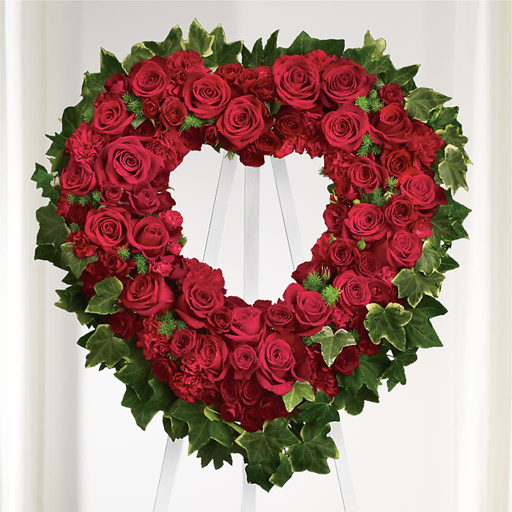 Wholehearted Standing Spray – East End Flowers And Gifts Inc, Hensley AR