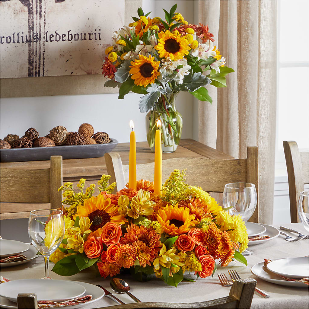 Golden Gathering Bundle – East End Flowers And Gifts Inc, Hensley AR