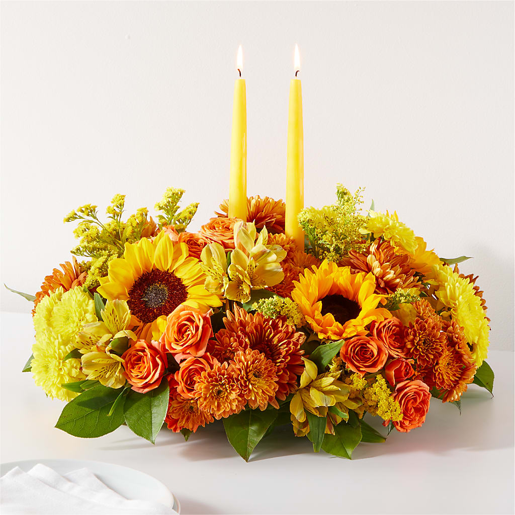 Autumn Harmony Centerpiece – East End Flowers And Gifts Inc, Hensley AR