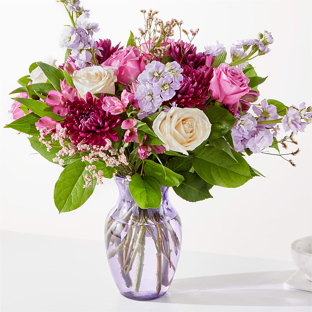 Amethyst Dreams Bouquet – East End Flowers And Gifts Inc, Hensley AR
