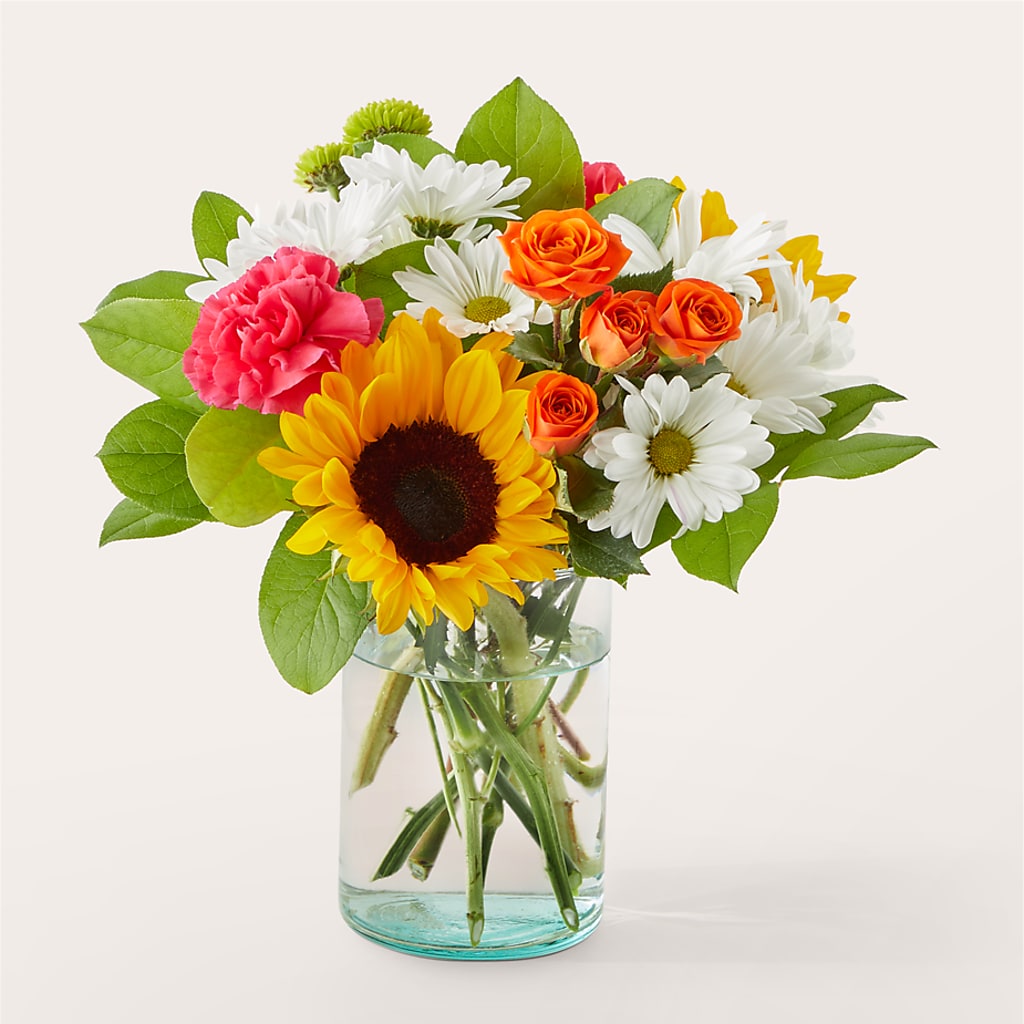 Sun-drenched Blooms Bouquet – East End Flowers And Gifts Inc, Hensley AR