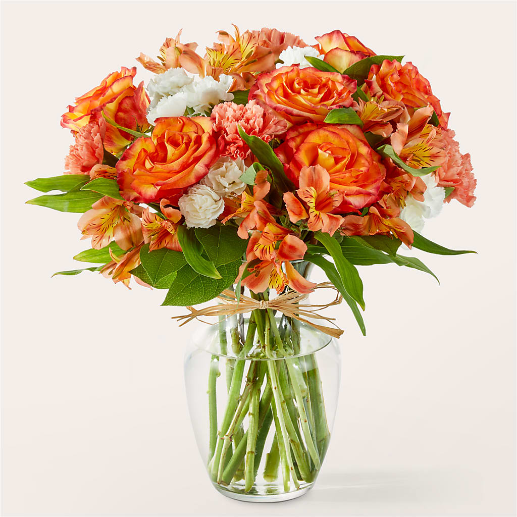 Apricot Glow Bouquet – East End Flowers And Gifts Inc, Hensley AR