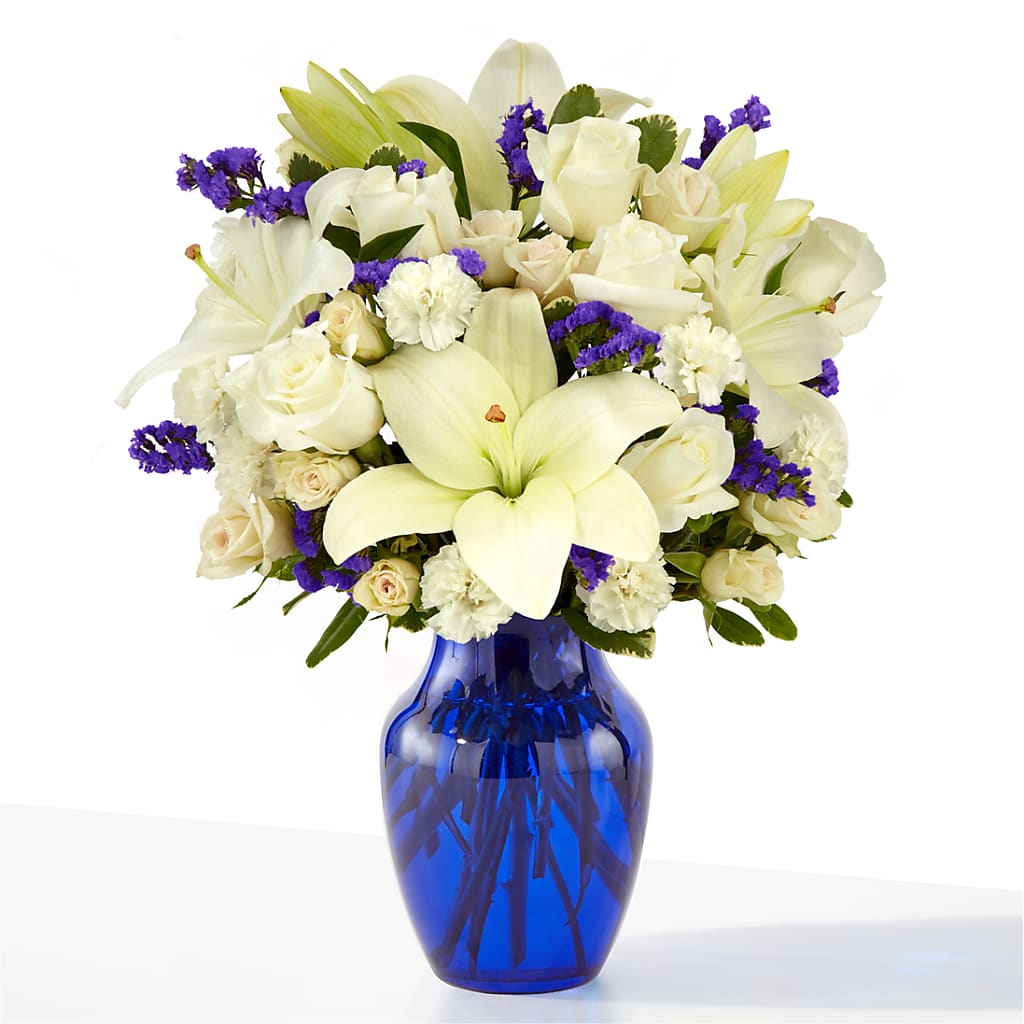 Sapphire Rush Bouquet – East End Flowers And Gifts Inc, Hensley AR