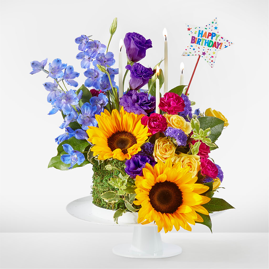 Star of the Day Floral Cake – East End Flowers And Gifts Inc, Hensley AR