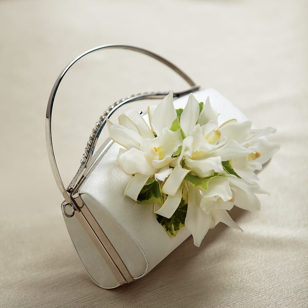 White Purse Decor – East End Flowers And Gifts Inc, Hensley AR