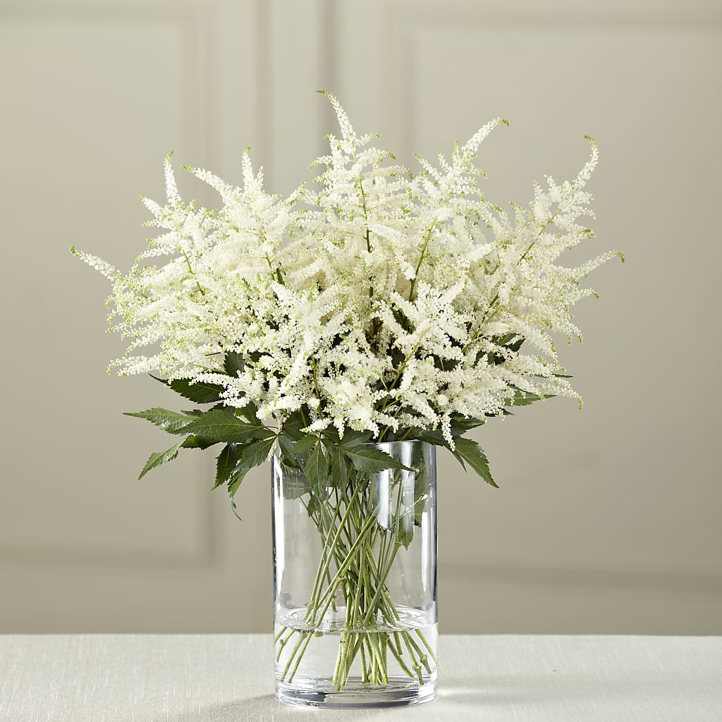 White Astilbe Bouquet – East End Flowers And Gifts Inc, Hensley AR