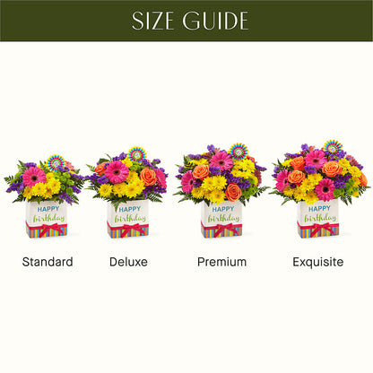 Birthday Brights Bouquet –  East End Flowers And Gifts Inc, Hensley AR