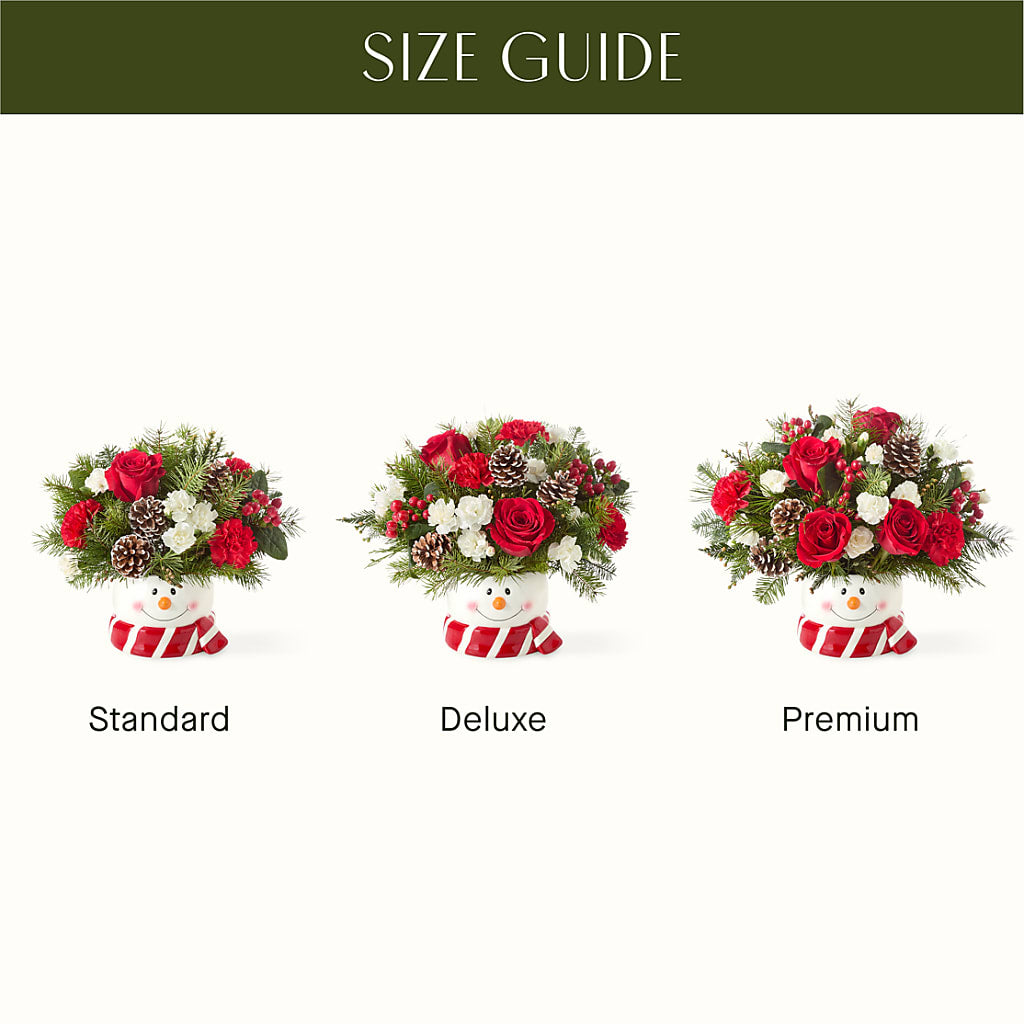 Jolly Snowman Bouquet –  East End Flowers And Gifts Inc, Hensley AR