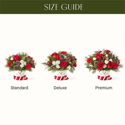 Jolly Snowman Bouquet –  East End Flowers And Gifts Inc, Hensley AR