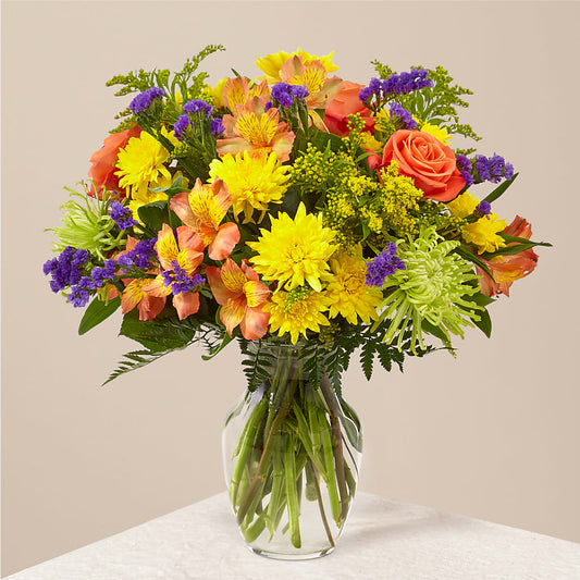 Marmalade Skies Bouquet –  East End Flowers And Gifts Inc, Hensley AR