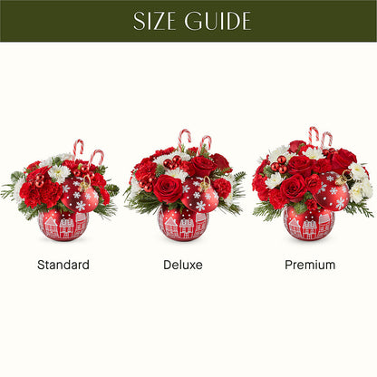 Cheer in the Air Ornament –  East End Flowers And Gifts Inc, Hensley AR