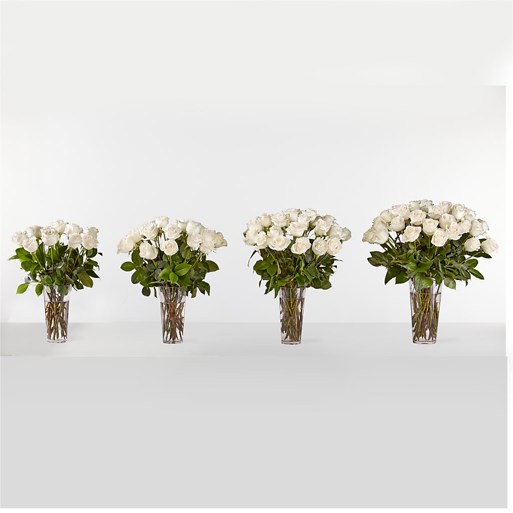Long Stem White Rose Bouquet –  East End Flowers And Gifts Inc, Hensley AR