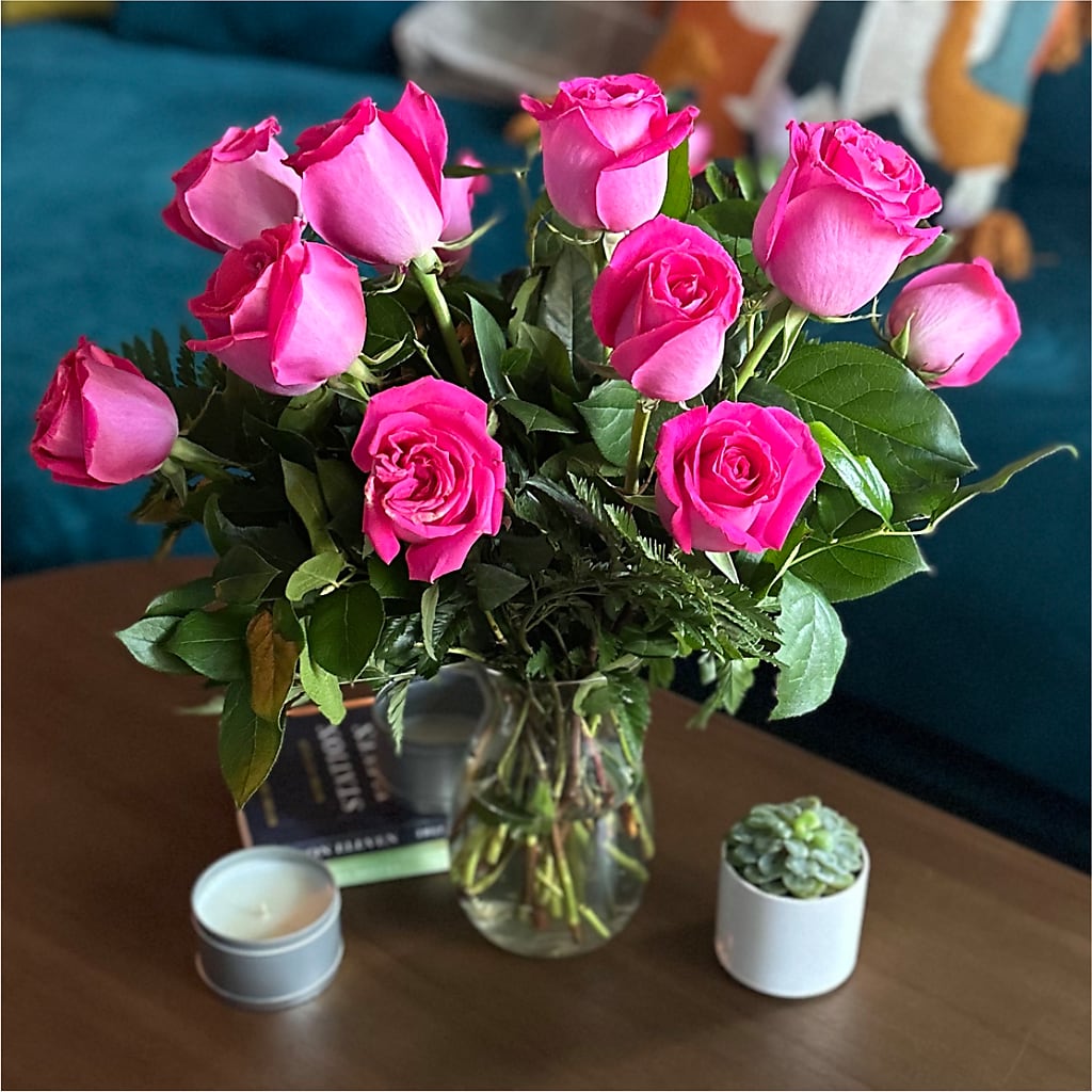 Long Stem Pink Rose Bouquet –  East End Flowers And Gifts Inc, Hensley AR