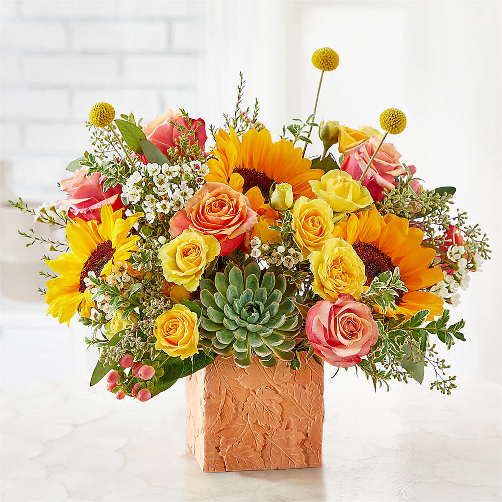Sunflower Season Bouquet –  East End Flowers And Gifts Inc, Hensley AR